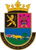 Vértessomló címere