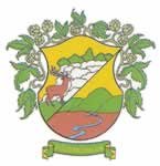 Füzérkomlós címere